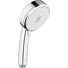 Douchette manuelle Grohe Tempesta C100 3 jets Ø 100 mm, chromé