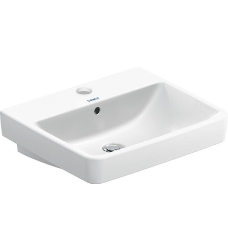 Vasque Duravit No. 1 lxHxP: 550 x 175 x 460 mm, avec trop-plein, avec 1 trou robinet, blanc