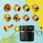 Pack promotionnel 320 raccords filetés laiton + 1 x Friteuse Airfryer de Philips