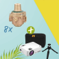 Pack promotionnel 8 réducteurs de pression 11 BIS + 1 x Video projecteur Kodak Flik X4 gratuit