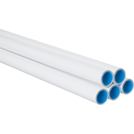 Uni Pipe PLUS Uponor blanc S Ø16mm x 2,0mm, longueur 3m, Cond. 25 Pièces