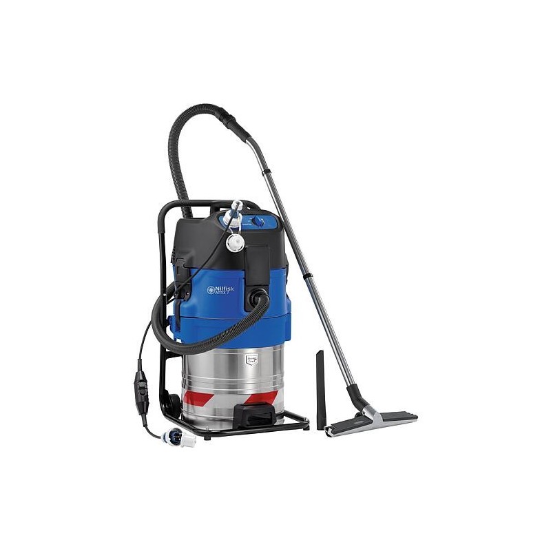 Aspirateur de liquide Nilfisk Attix 751-71 MWF avec pompe, cuve inox 70L