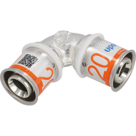 Coude S-Sertir PLUS Uponor 90° Ø16mm-Ø16mm