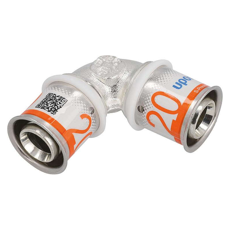 Coude S-Sertir PLUS Uponor 90° Ø32mm-Ø32mm