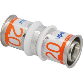 Accouplement S-Sertir PLUS Uponor Ø16mm-Ø16mm