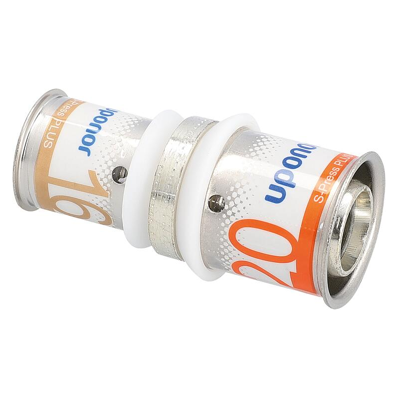 Accouplement S-Sertir PLUS Uponor réduit Ø20mm-Ø16mm