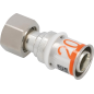 Raccord de transition S-Sertir PLUS Uponor Ø20mm-DN20 (3/4") Femelle