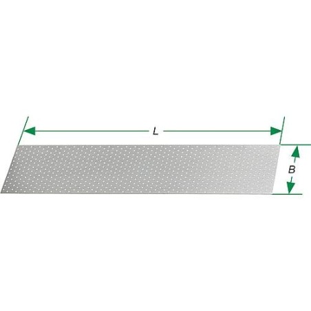 Bande pour plaque perforée 60x1200x2,0 mm