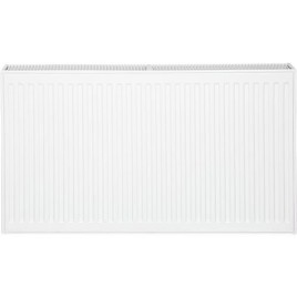 Radiateur profilé PLATTELLA V6 L raccordement standard 6-raccords, Type 33/500/1800, couleur blanc RAL 9016