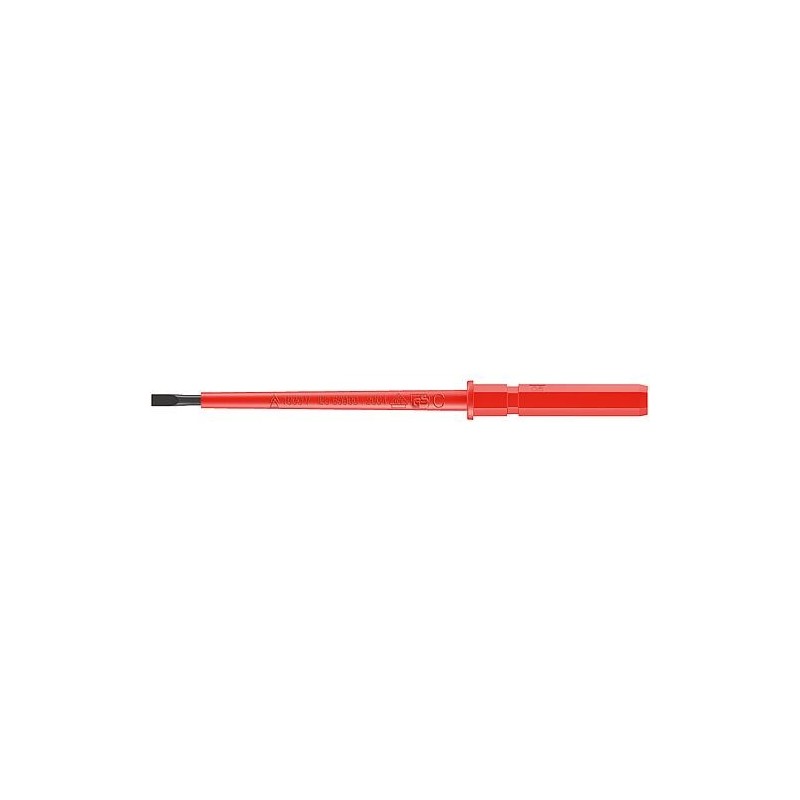Embout WERA forme dure VDE compact isolé 1,2x6,5x154mm