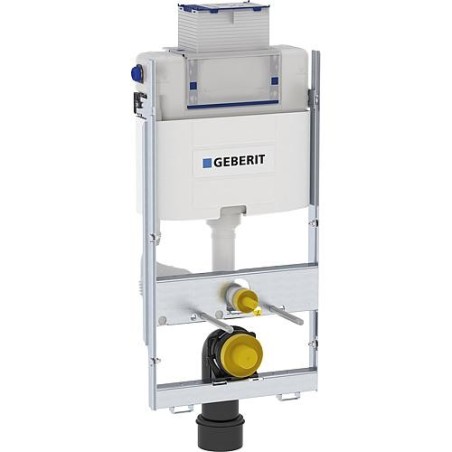 wc suspendu Gis Geberit 100cm avec Reservoir Omega,comm. haut/frontale