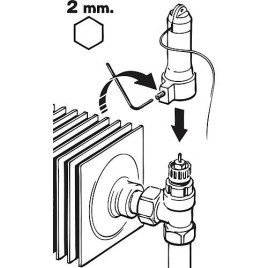 Element de commande à distance Danfoss,