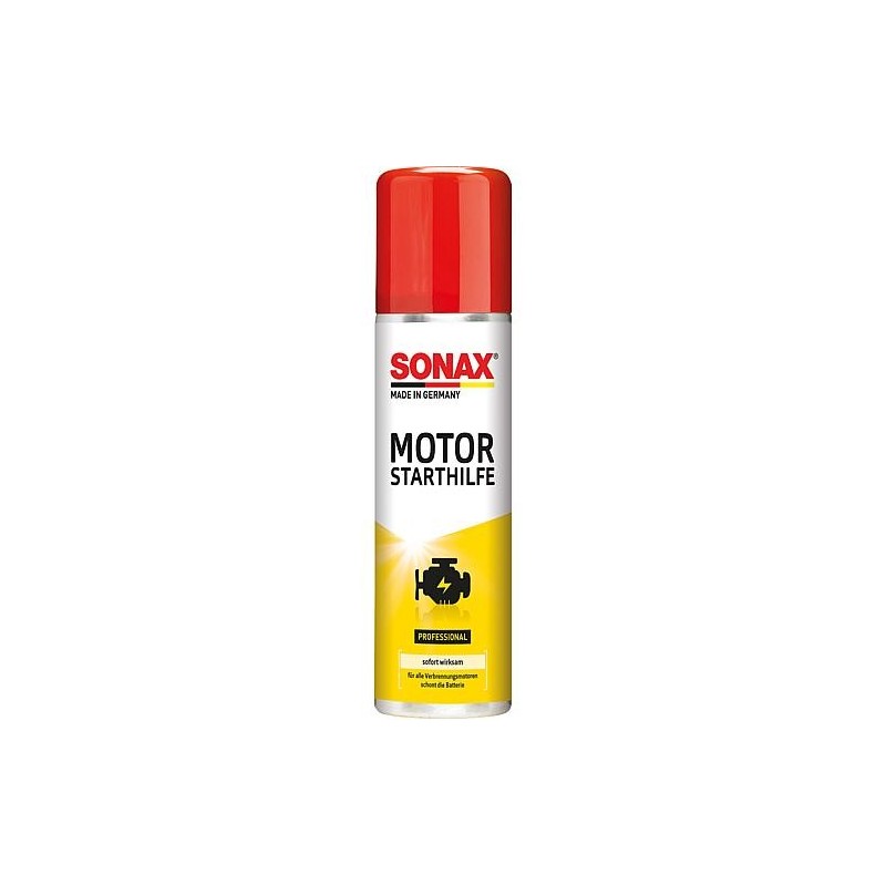 Aide au démarrage moteur SONAX bombe aérosol 250ml