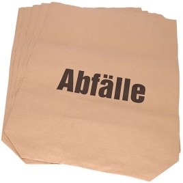 Sacs poubelle en papier brun 120 l