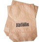 Sacs poubelle en papier brun 70 l,