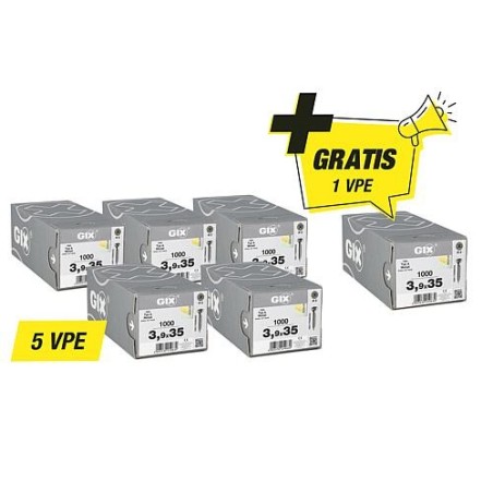 Offre promotionnelle Spax vis à fixation rapide GIX A