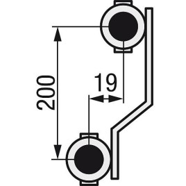 Repartiteur Strawa 6 groupes Type e-class 5206 1" ecrou pivotant