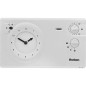 thermostat à horloge RAM 722 blanc 24h/7 programme hebdomadaire 230 V