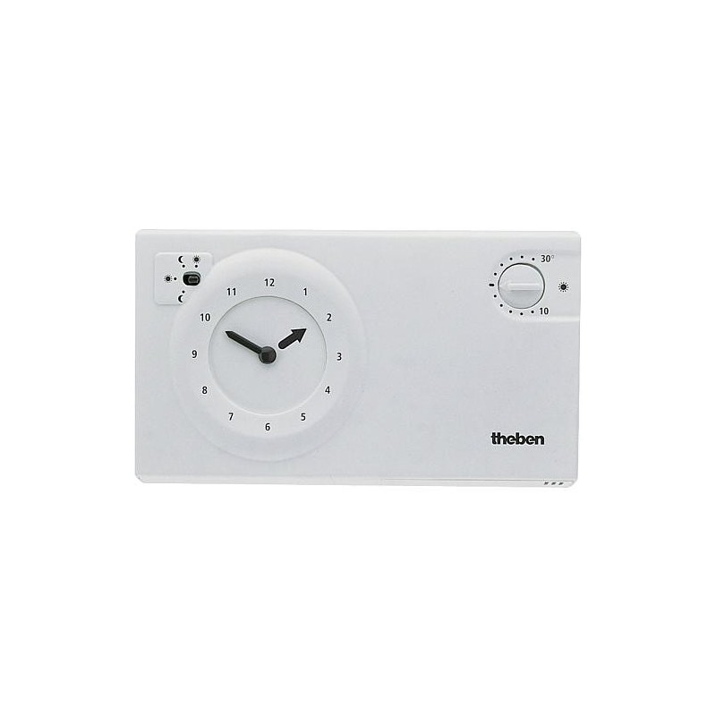 thermostat a horloge RAM 722 S blanche Programme 24 heures