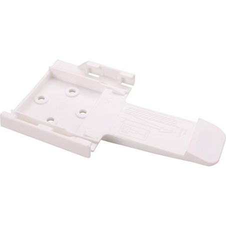 Support de cale en plastique blanc, 90 mm