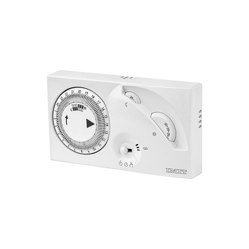 Thermostat d'ambiance à l'horloge avec CHRONOMIX-S