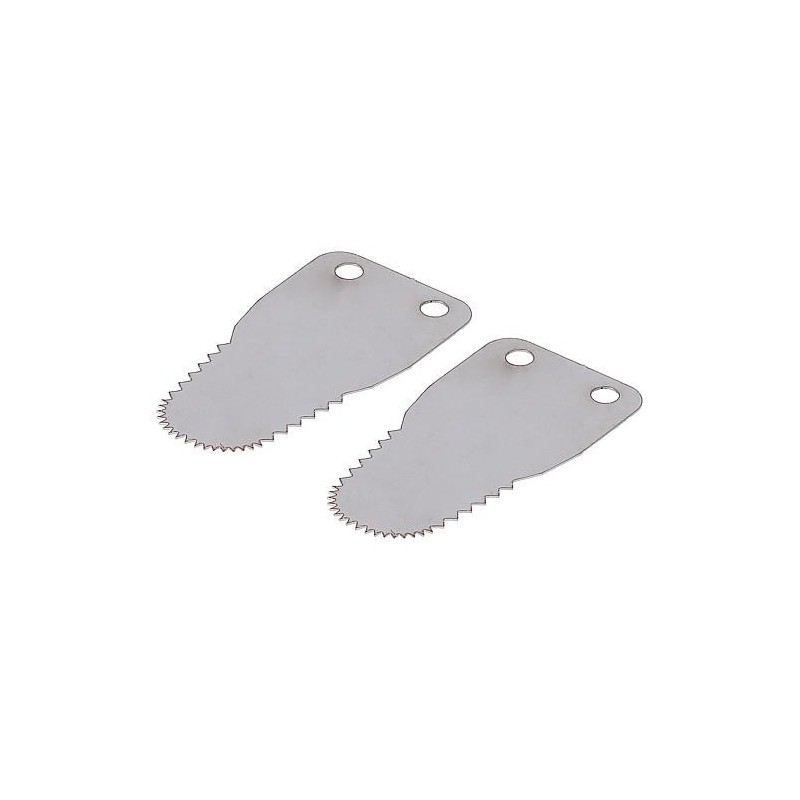 Lames de rechange pour spatule de nettoyage, zigzag