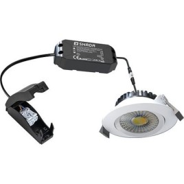 Spot encastrable à LED - 6W 530lm 2700-1800K - baissable - blanc