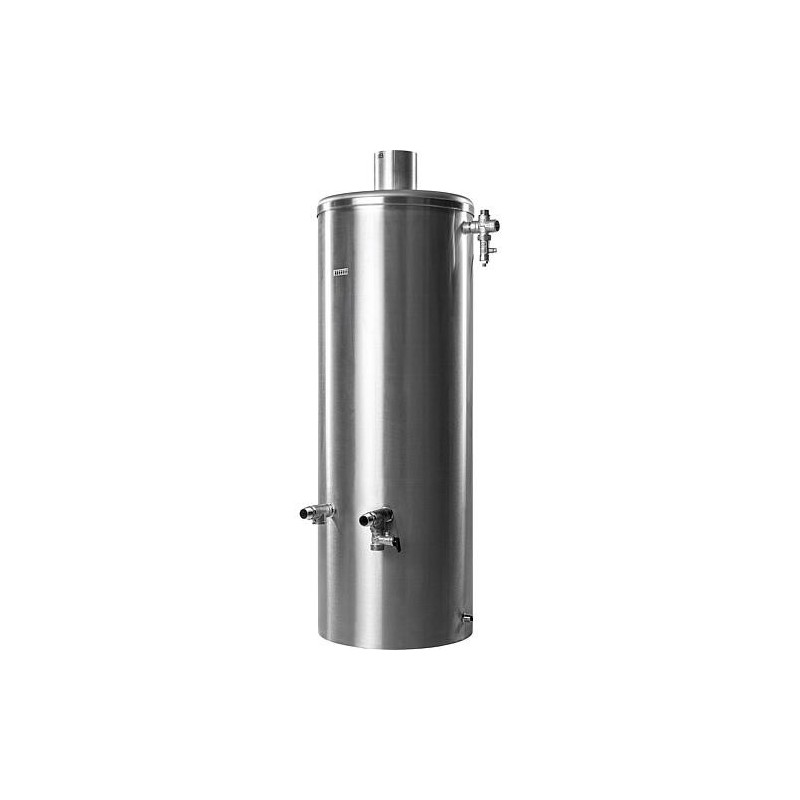 Four supérieur résistant à la pression D100 - Inox 100 L, sans mitigeur