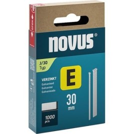 Clous pour agrafeuses Novus type E J/30 galvanisés Cond. : 1000 Pièces