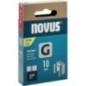 Agrafe à fil plat Novus type G 11/10 galvanisé UE: 600 pièces