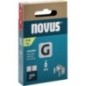 Agrafe à fil plat Novus type G 11/6 galvanisé, extra dur UE: 1200 pièces