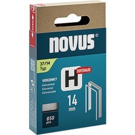 Agrafes à fil fin Novus type H 37/14 galvanisées, superdures Cond. : 850 Pièces