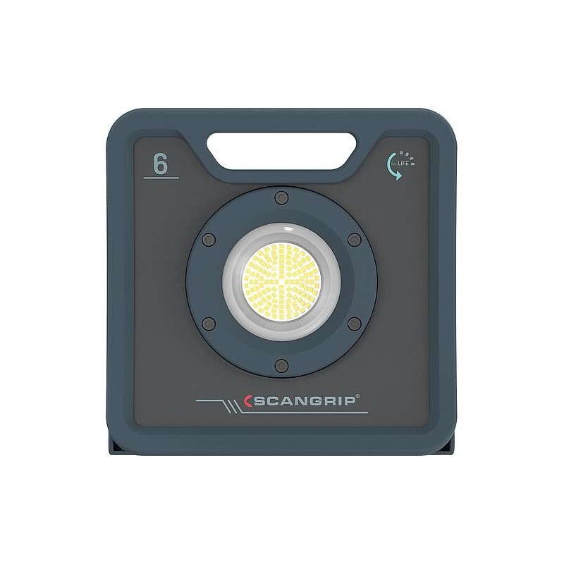 Lampes de travail LED scangrip® NOVA 6 for LIFE, Projecteur de chantier, 41 W