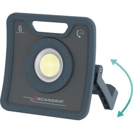 Lampes de travail LED scangrip® NOVA 6 for LIFE, Projecteur de chantier, 41 W