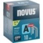 Agrafes à fil fin Novus type A 53/10 galvanisées, superdures Cond. : 5000 pièces