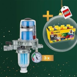 Coffret Saint Nicolas 3x purgeur d’air pour fioul domestique Afriso Flo-Co-Top 2KM SI + LEGO Classic