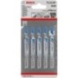 Lames de scie sauteuse Bosch PRO T121AF, longueur 92 mm, Cond. 5 pièces