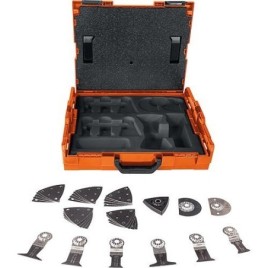 Set d’accessoires Fein, Starlock, 34 pièces, avec mallette de transport