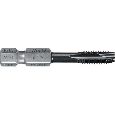 Taraud Fein, M10 x 1,5 mm, avec queue d’embout VARIO