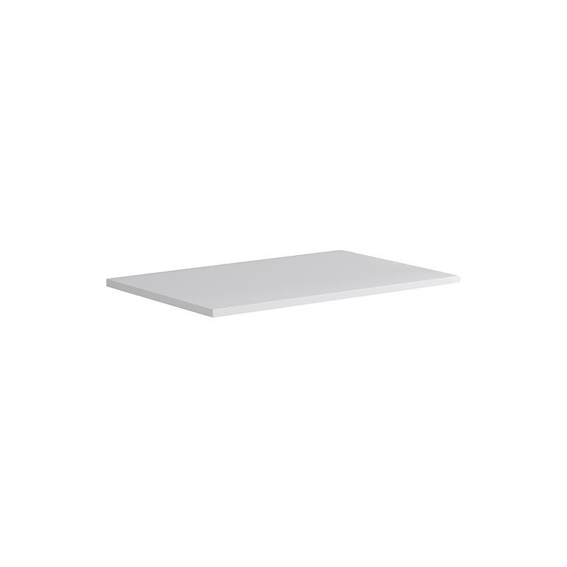 Plaque de recouvrement pour Meuble sous-vasque Kasari, blanc mat, 797x18x460mm