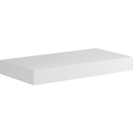 Console Kasari blanc mat, sans perçage ni support, 1000x100x460mm