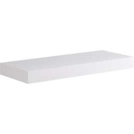 Console Kasari blanc mat, sans perçage ni support, 1200x100x460mm