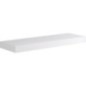 Console Kasari blanc mat, sans perçage ni support, 1400x100x460mm