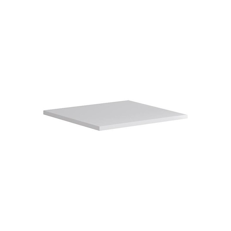 Plaque de recouvrement pour Meuble sous-vasque Kasari, blanc mat, 597x18x460mm