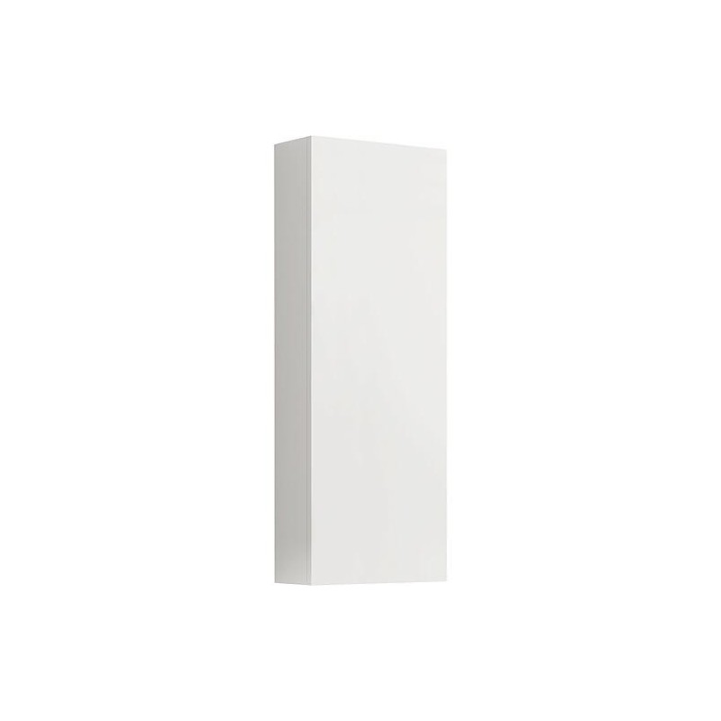 Armoire haute Kasari, 1 porte, blanc brillant, réversible, 300x900x170mm