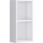 Armoire suspendue Kasari ouverte, blanc brillant, 300x600x170mm