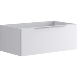 Meuble sous-vasque Kasari blanc mat, 1 tiroir, 795x300x455mm