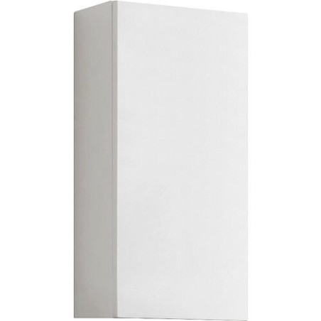 Armoire suspendue Kasari, 1 porte, blanc mat, réversible, 300x600x170mm