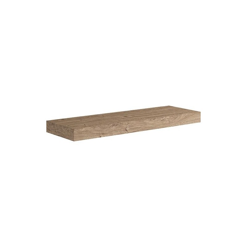 Console Kasari Rovere Rustico, sans perçage ni support, 1400x100x460mm