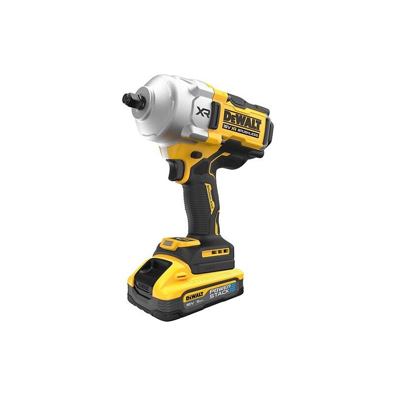 Visseuses à chocs sans fil DeWALT DCF961H2T-QW, 18 V avec 2x 5,0 Ah Batteries Powerstack et Chargeur